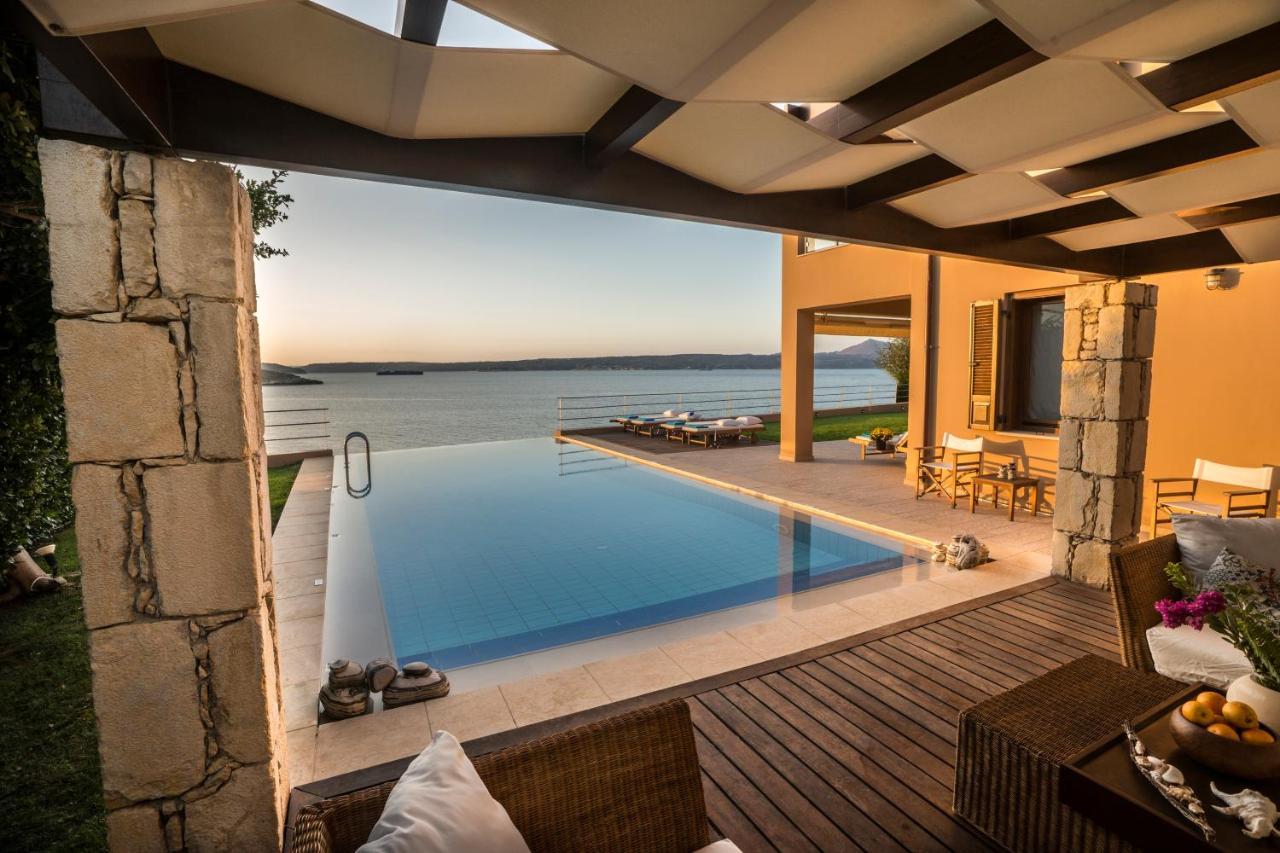 Sk Place Luxury Seafront Villas Chania Almirída Kültér fotó