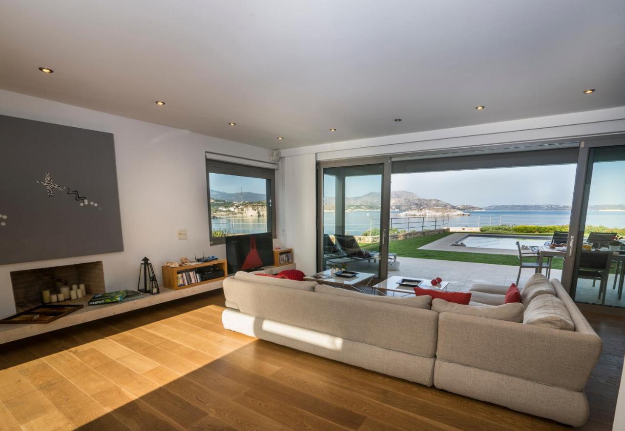 Sk Place Luxury Seafront Villas Chania Almirída Kültér fotó