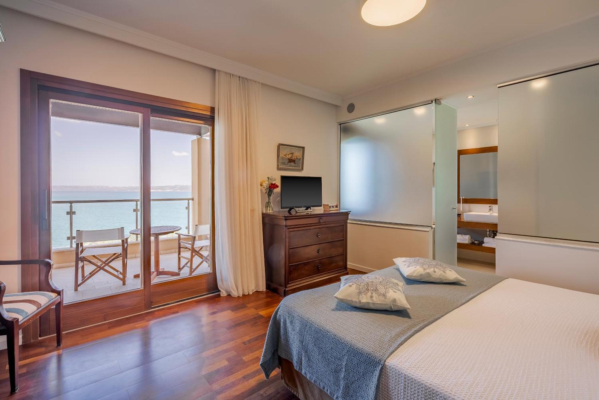 Sk Place Luxury Seafront Villas Chania Almirída Kültér fotó